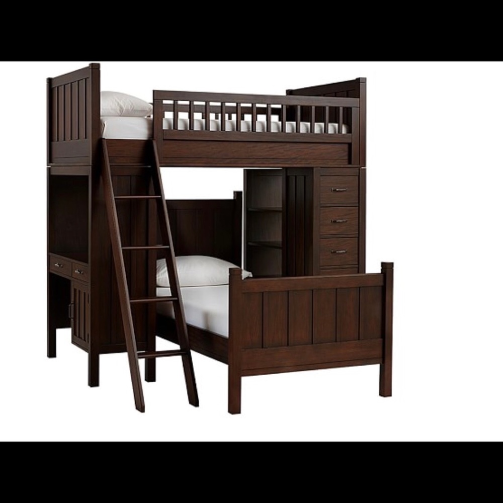 CAMP TWIN BUNK BED SYSTEM POTTERY BARN KIDS